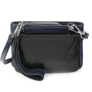 Circus by Sam Edelman Malibu Convertible Wristlet or Crossbody in Baltic Navy